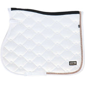 Fair Play Saddlepad Azuryt Ceramic Rosegold General Purpose White