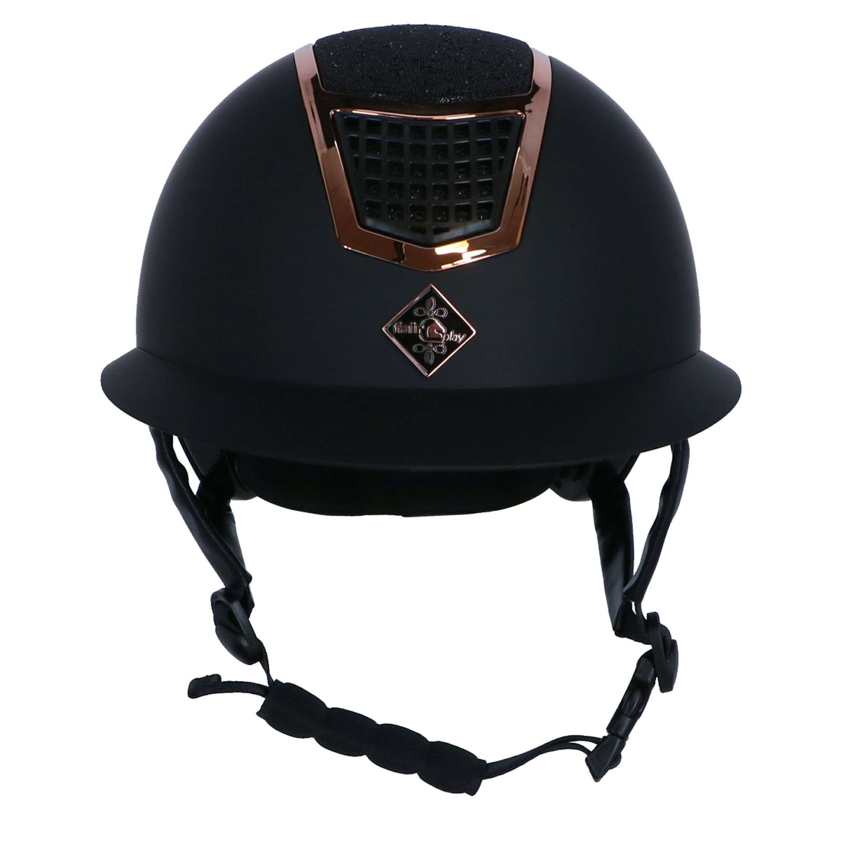 Fair Play Cap Quantinum Eclipse Rosegold Wide Visor Black