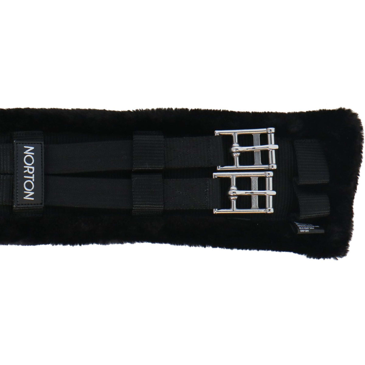 Norton Short Girth Smooth Elastic Black