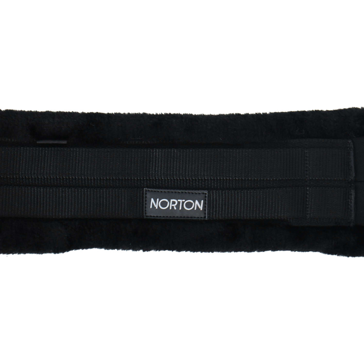 Norton Girth Smooth Elastic Black