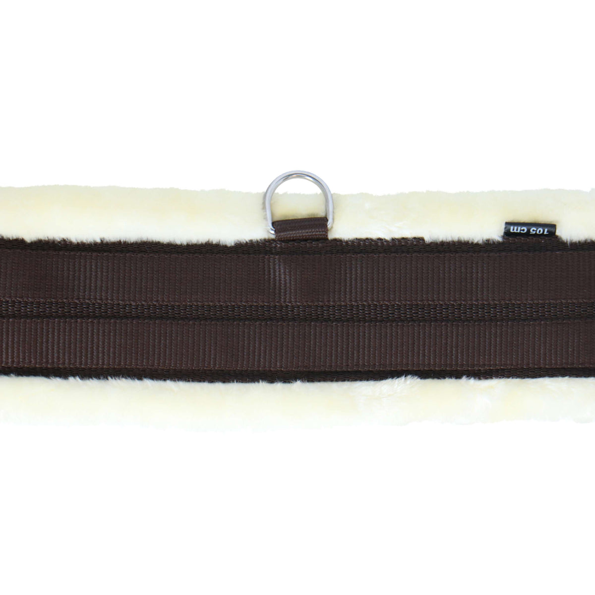 Norton Girth Smooth Elastic Brown