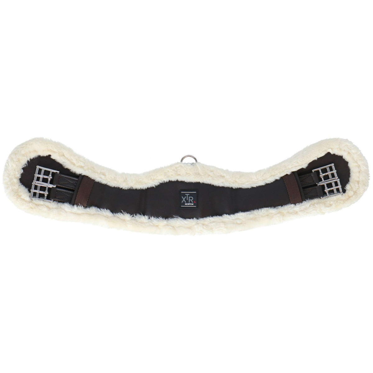 Norton Dressage Girth XTR Synthetic Sheepskin Havana/Cream