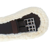 Norton Dressage Girth XTR Synthetic Sheepskin Havana/Cream