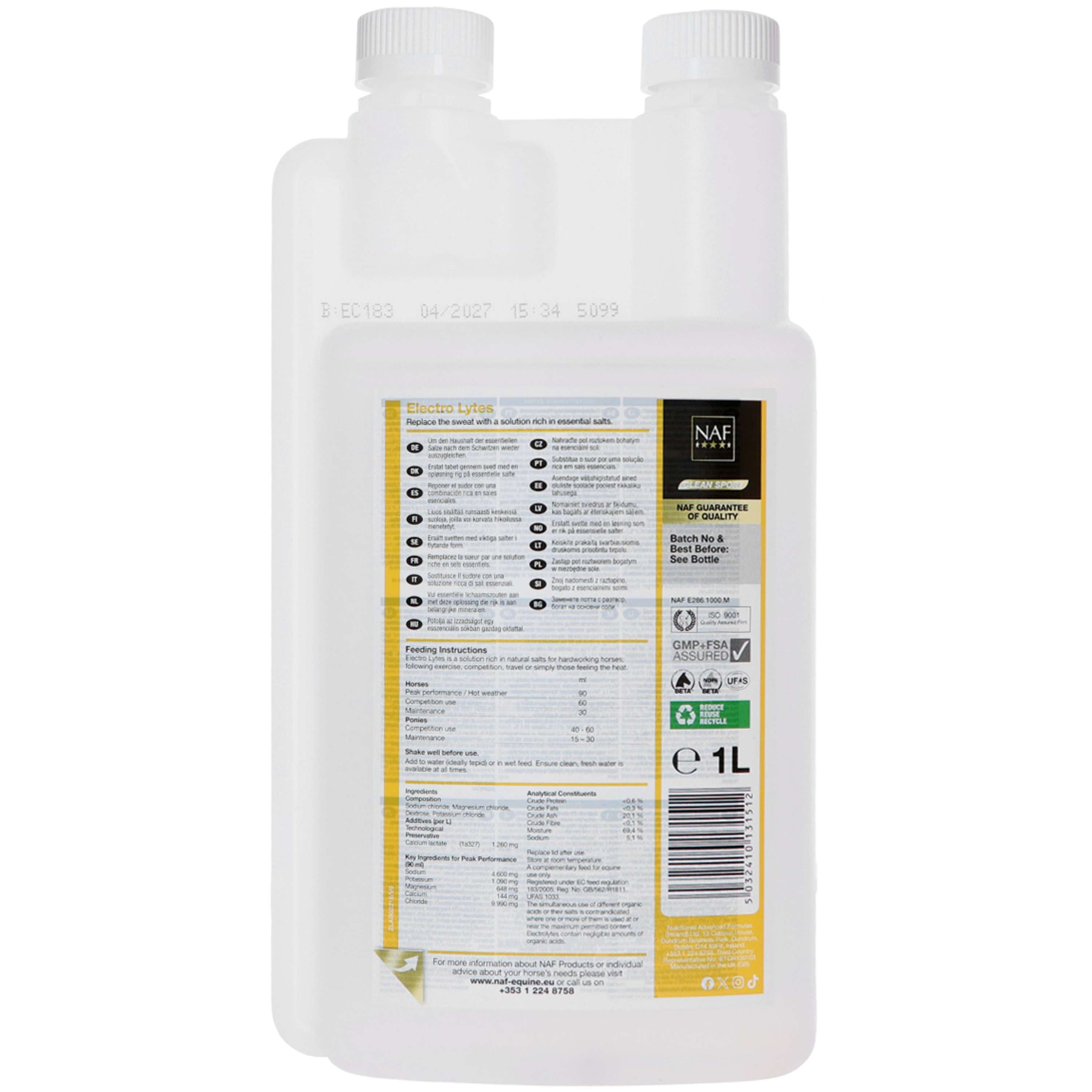 NAF Electrolytes Liquid