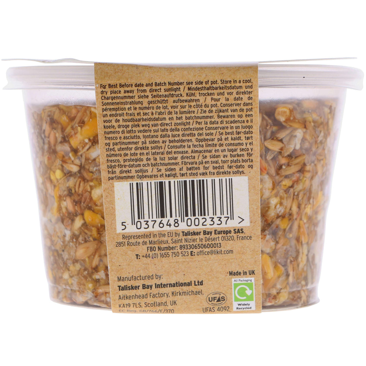 Likit Horse Lick Granola Mixed Berry