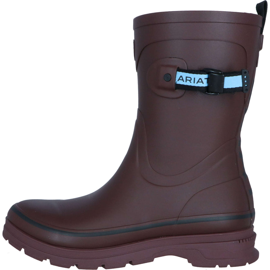 Ariat Outdoor Boots Kelmarsh Rubber Mid Women Maroon
