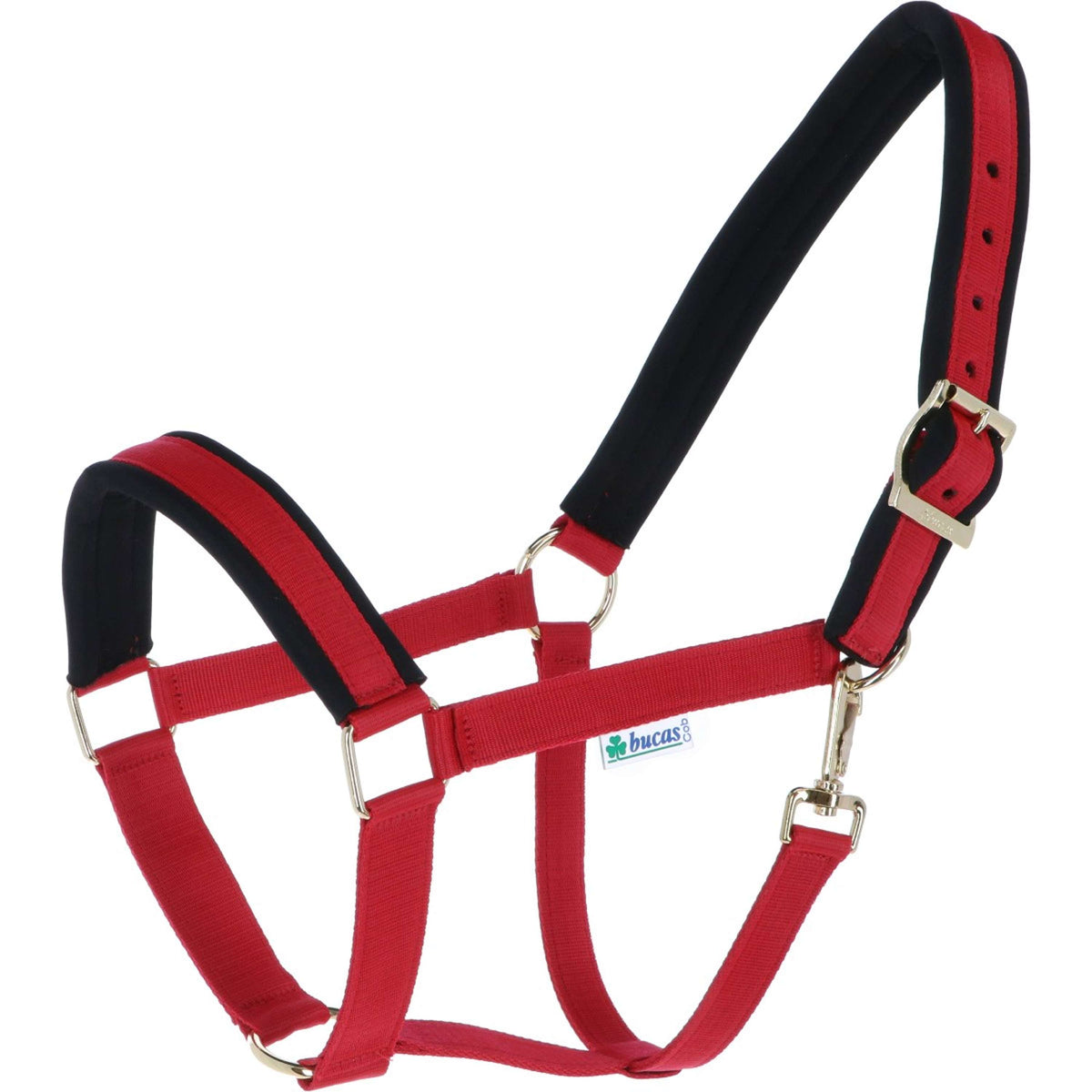 Bucas Halter Comfort Red/Black