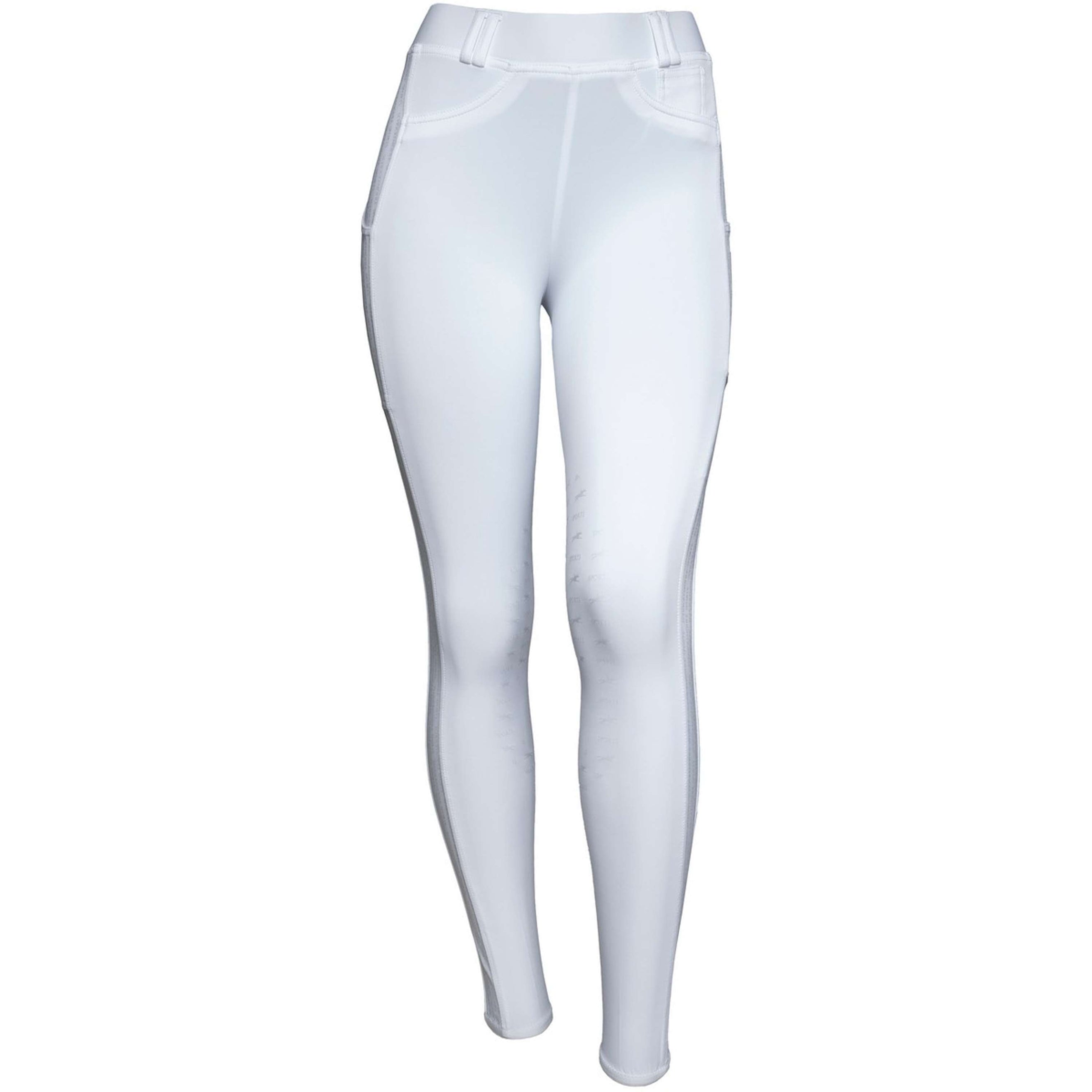 Schockemöhle Riding Legging Sporty Knee Grip White