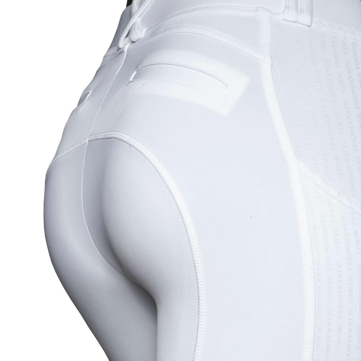 Schockemöhle Riding Legging Sporty Knee Grip White