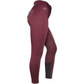 Euro-star Breeches Indigo Glam Full Grip Dark Berry