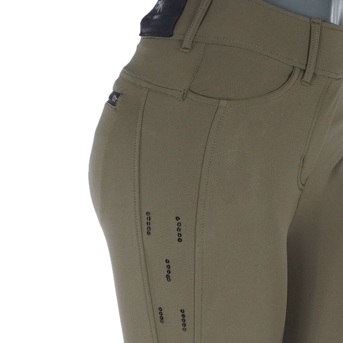 PK Breeches Toulouse Knee grip Rifle Green