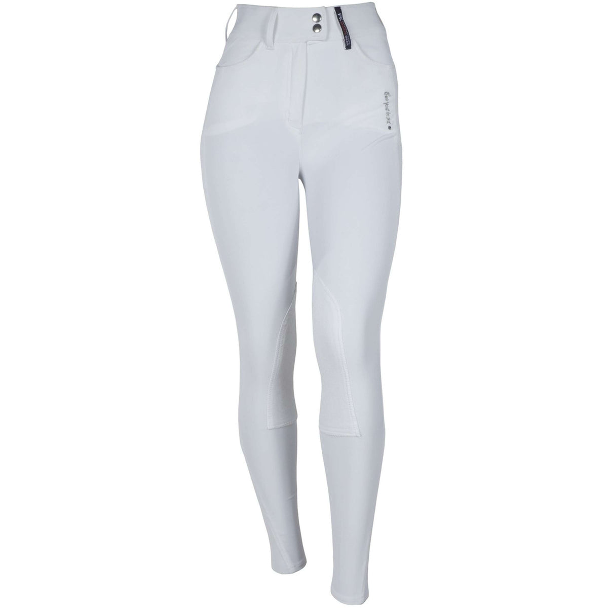 PK Breeches Toulouse Knee grip White