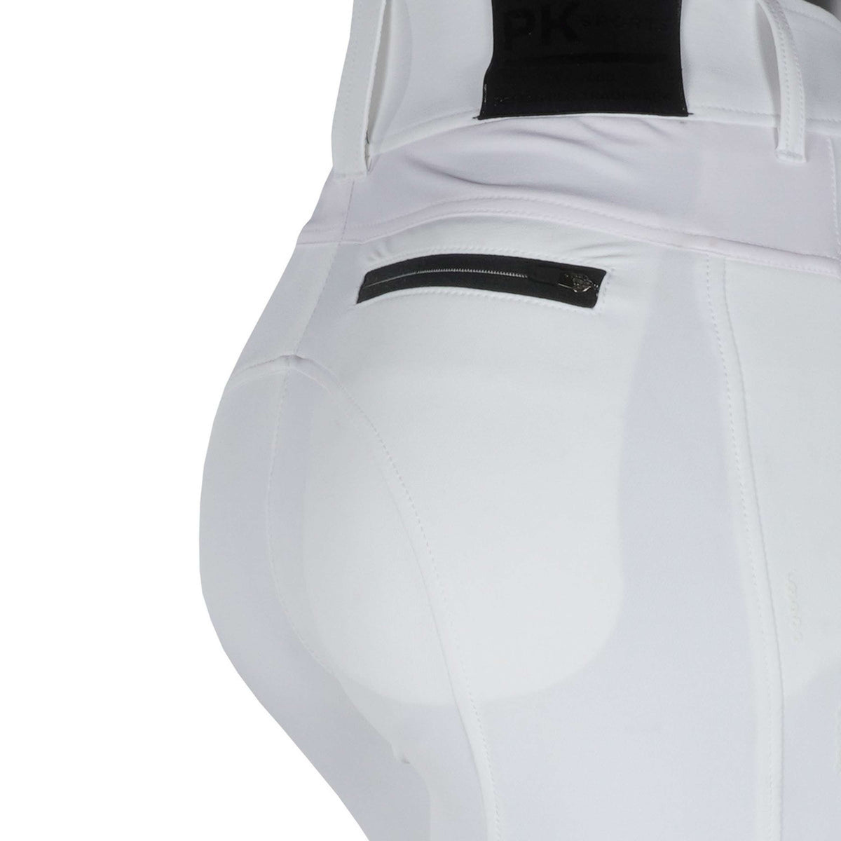 PK Breeches Toulouse Knee grip White