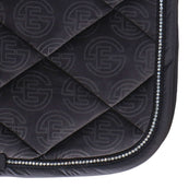 Eskadron Saddlepad Reflexx Velvet Crystal Dressage DarkGrey