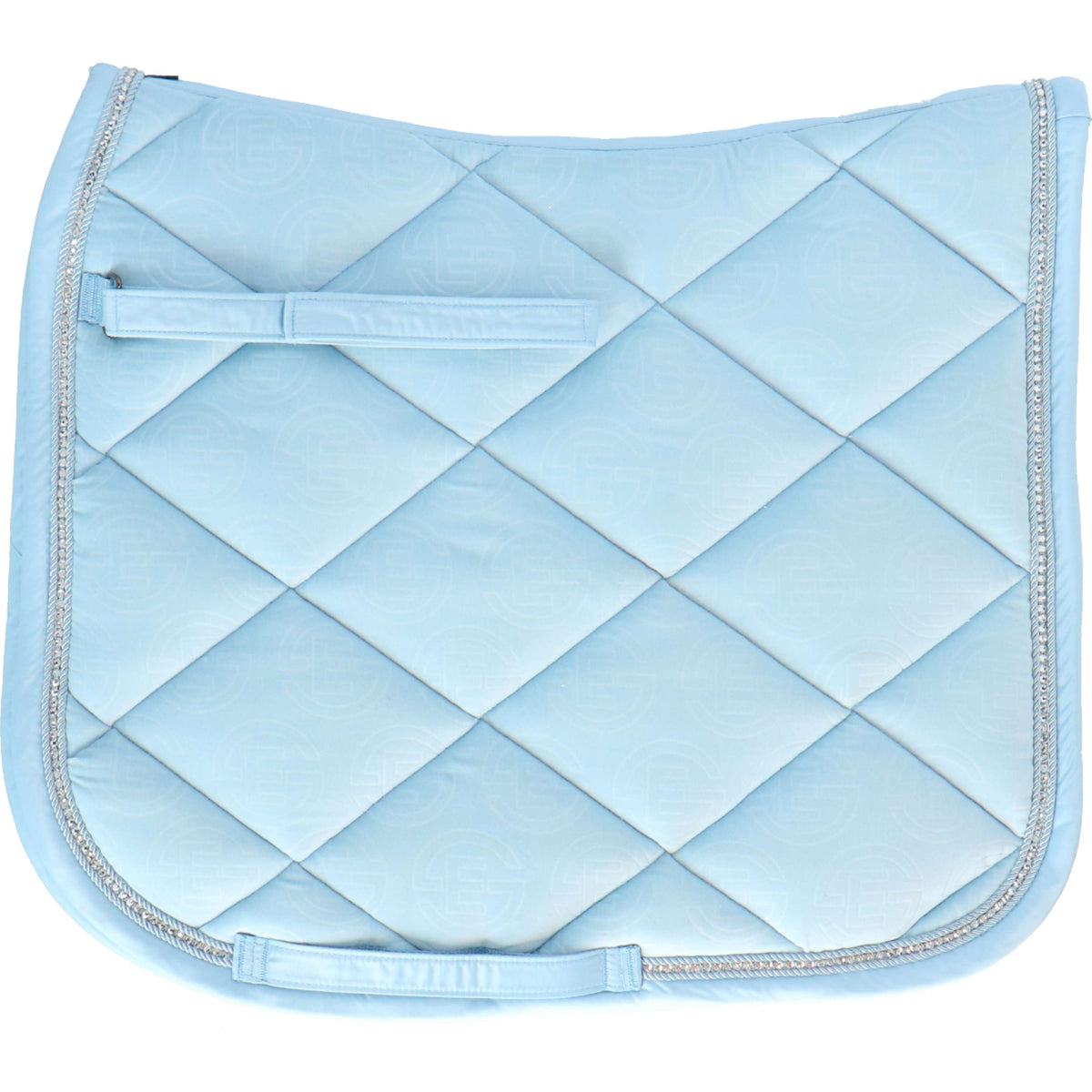 Eskadron Saddlepad Reflexx Velvet Crystal Dressage Lightblue