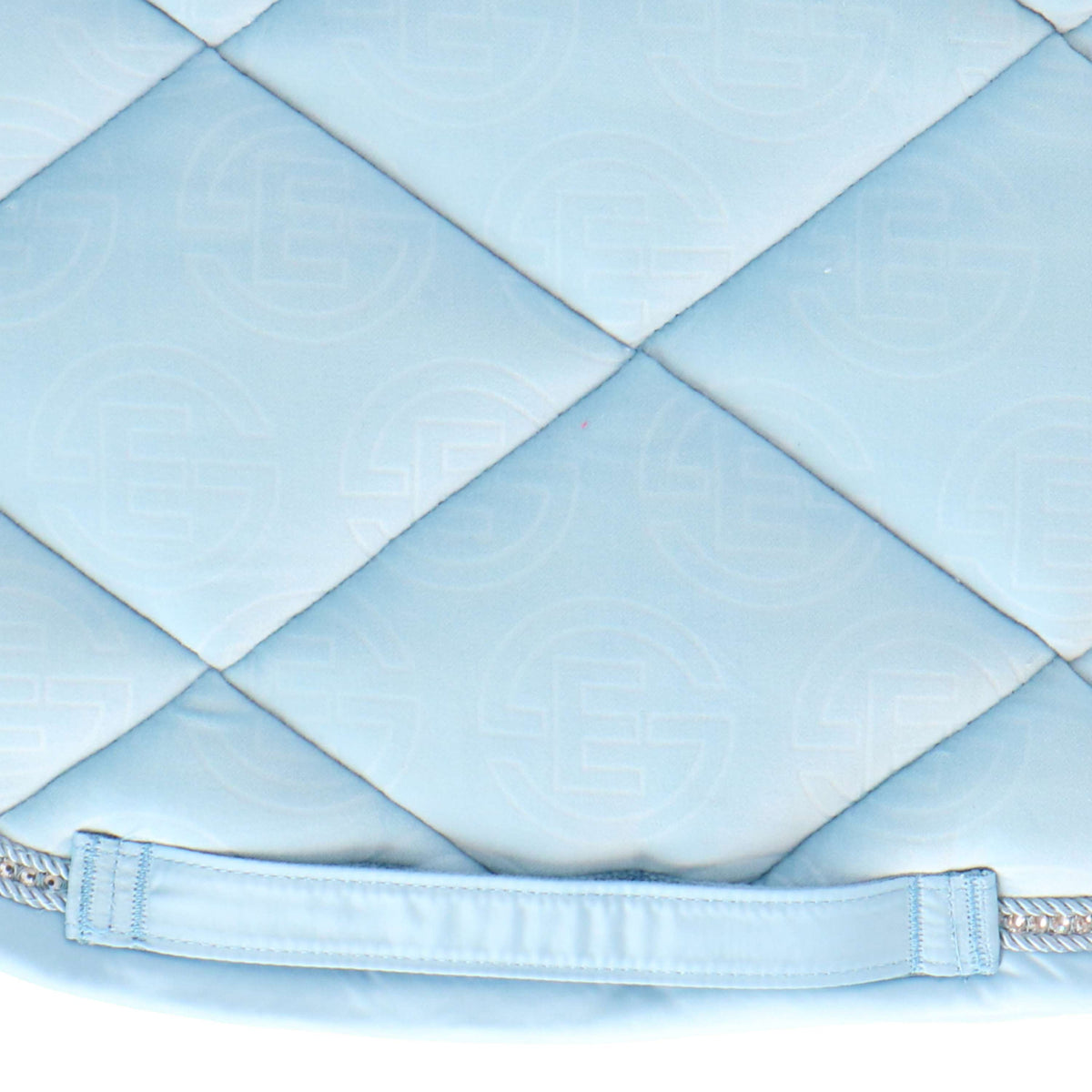 Eskadron Saddlepad Reflexx Velvet Crystal Dressage Lightblue