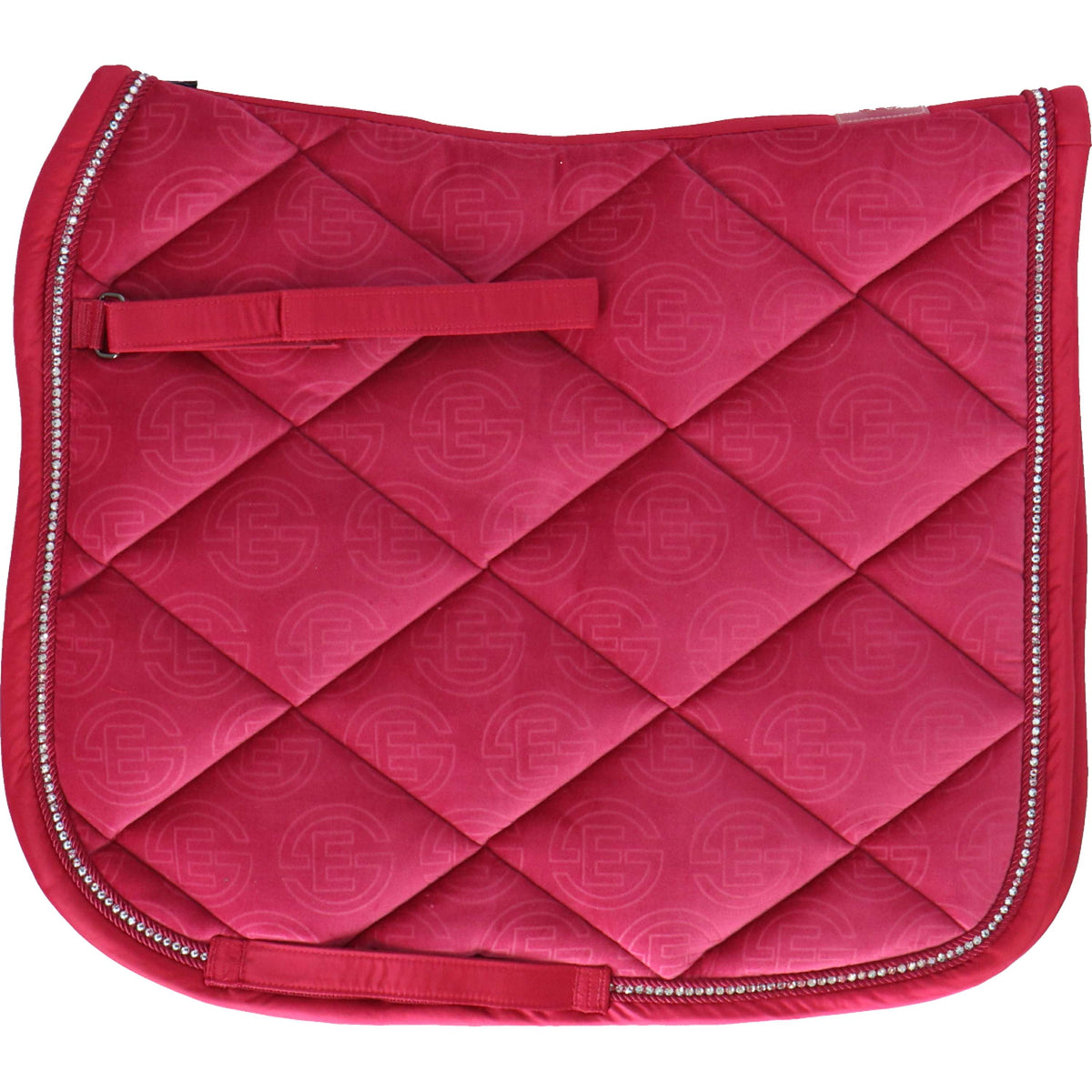 Eskadron Saddlepad Reflexx Velvet Crystal Dressage Pink