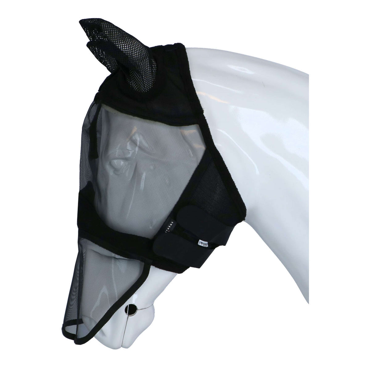 EQUITHÈME Fly Mask Anti-UV Confort Black