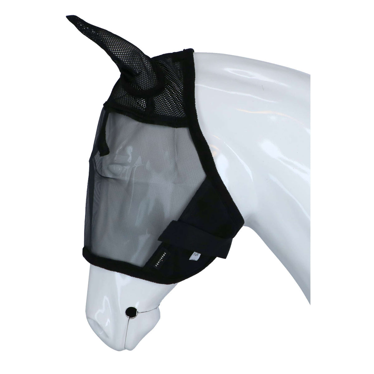 EQUITHÈME Fly Mask Anti-UV Ear Mesh Black