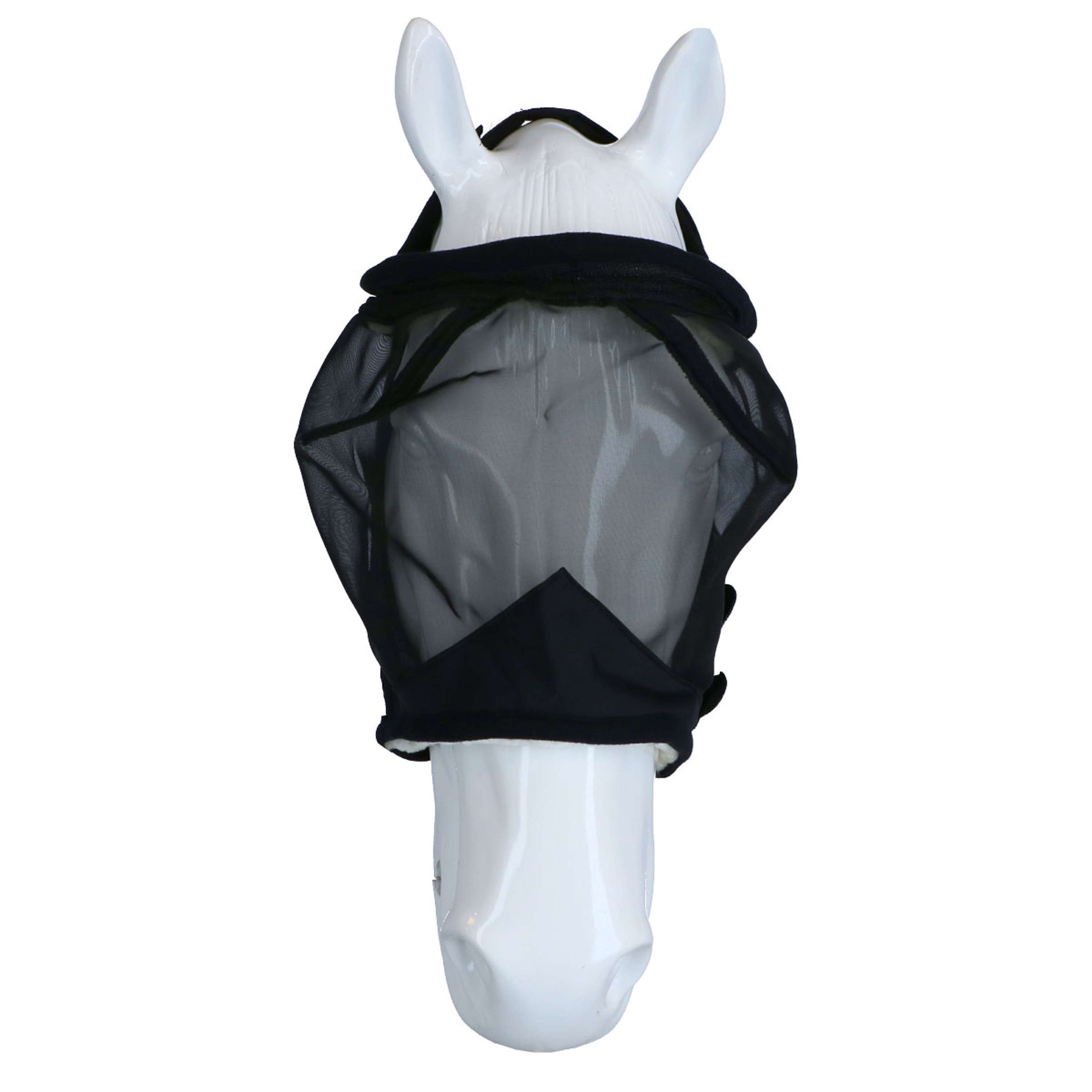 EQUITHÈME Fly Mask Anti-UV Polaire Black