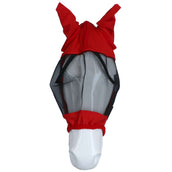 EQUITHÈME Fly Mask Anti-UV Doux Red