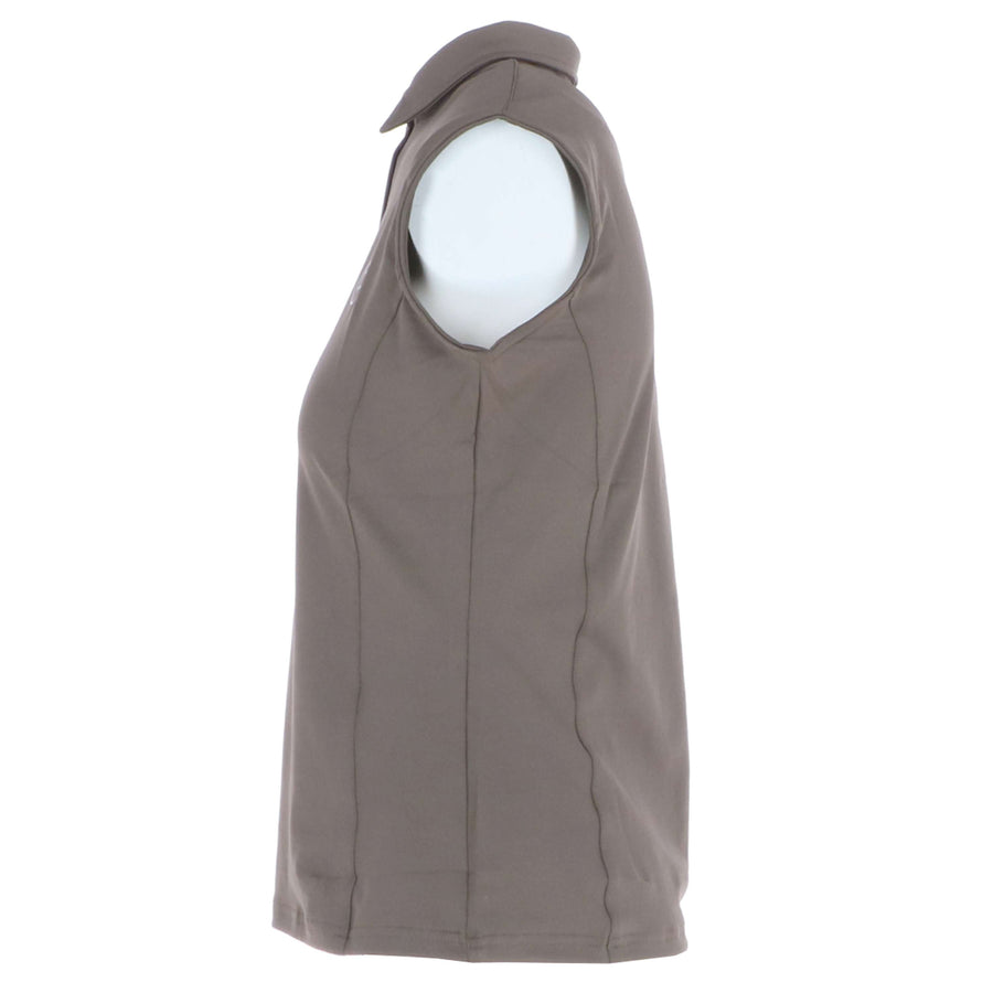 Montar Poloshirt Fiona Sleeveless Mud
