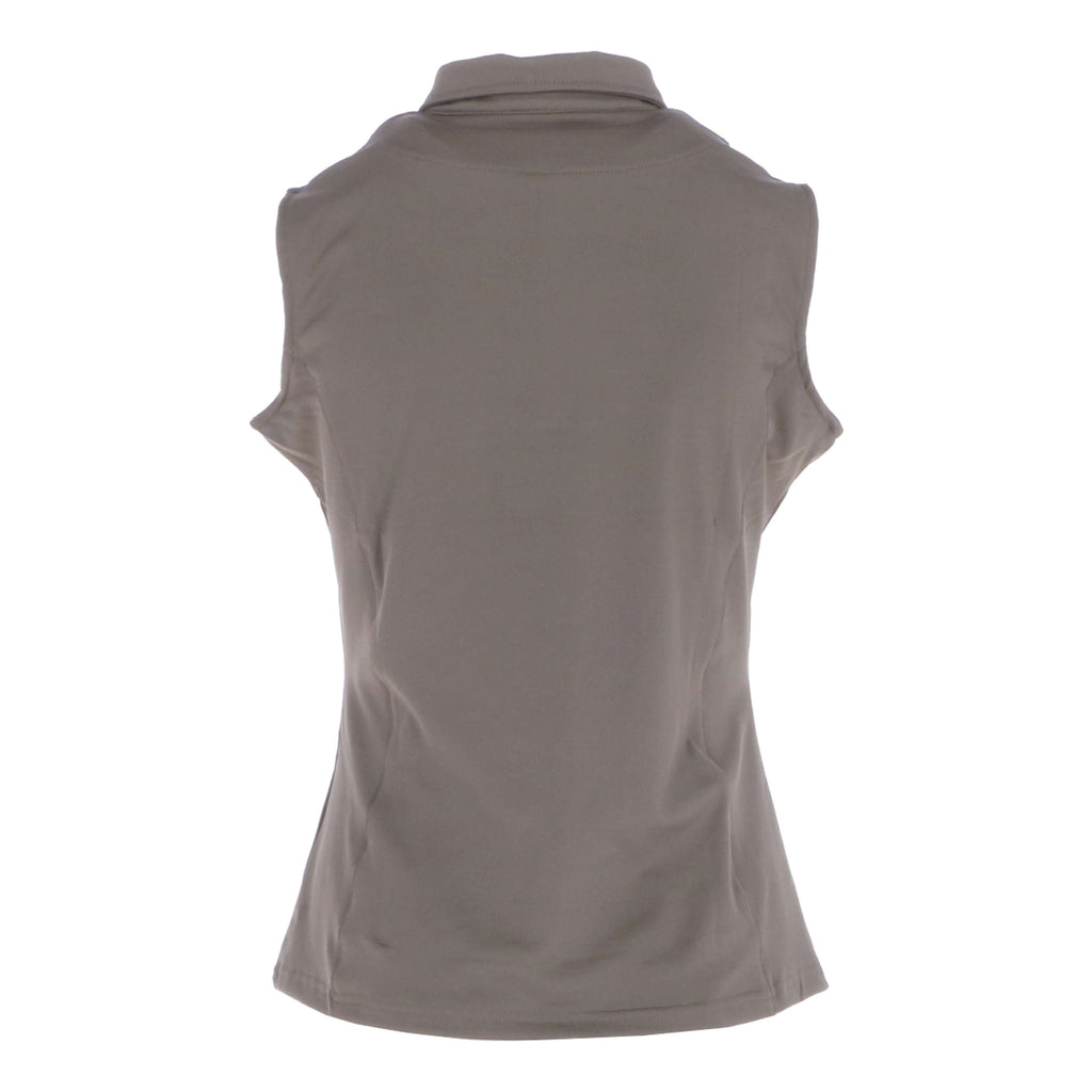 Montar Poloshirt Fiona Sleeveless Mud
