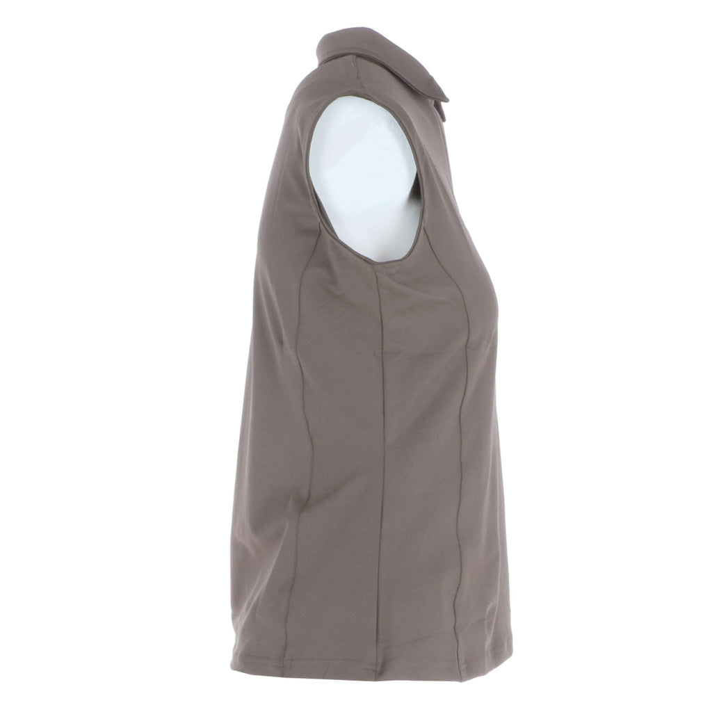 Montar Poloshirt Fiona Sleeveless Mud