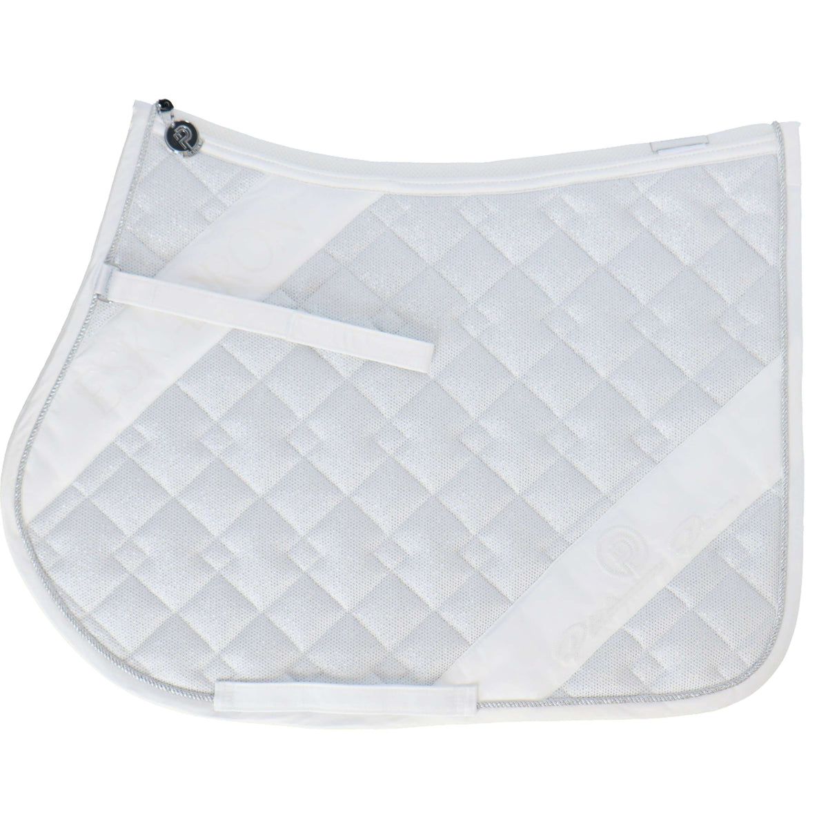 Eskadron Saddlepad Platinum Pure Glitter Mesh General Purpose White