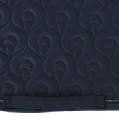 Eskadron Saddlepad Platinum Pure Highgloss Peacock Dressage Navy