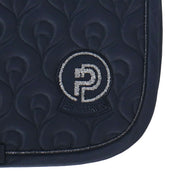 Eskadron Saddlepad Platinum Pure Highgloss Peacock Dressage Navy