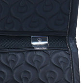 Eskadron Saddlepad Platinum Pure Highgloss Peacock Dressage Navy