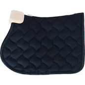 Eskadron Saddlepad Platinum Pure Velvet Crystal General Purpose Navy