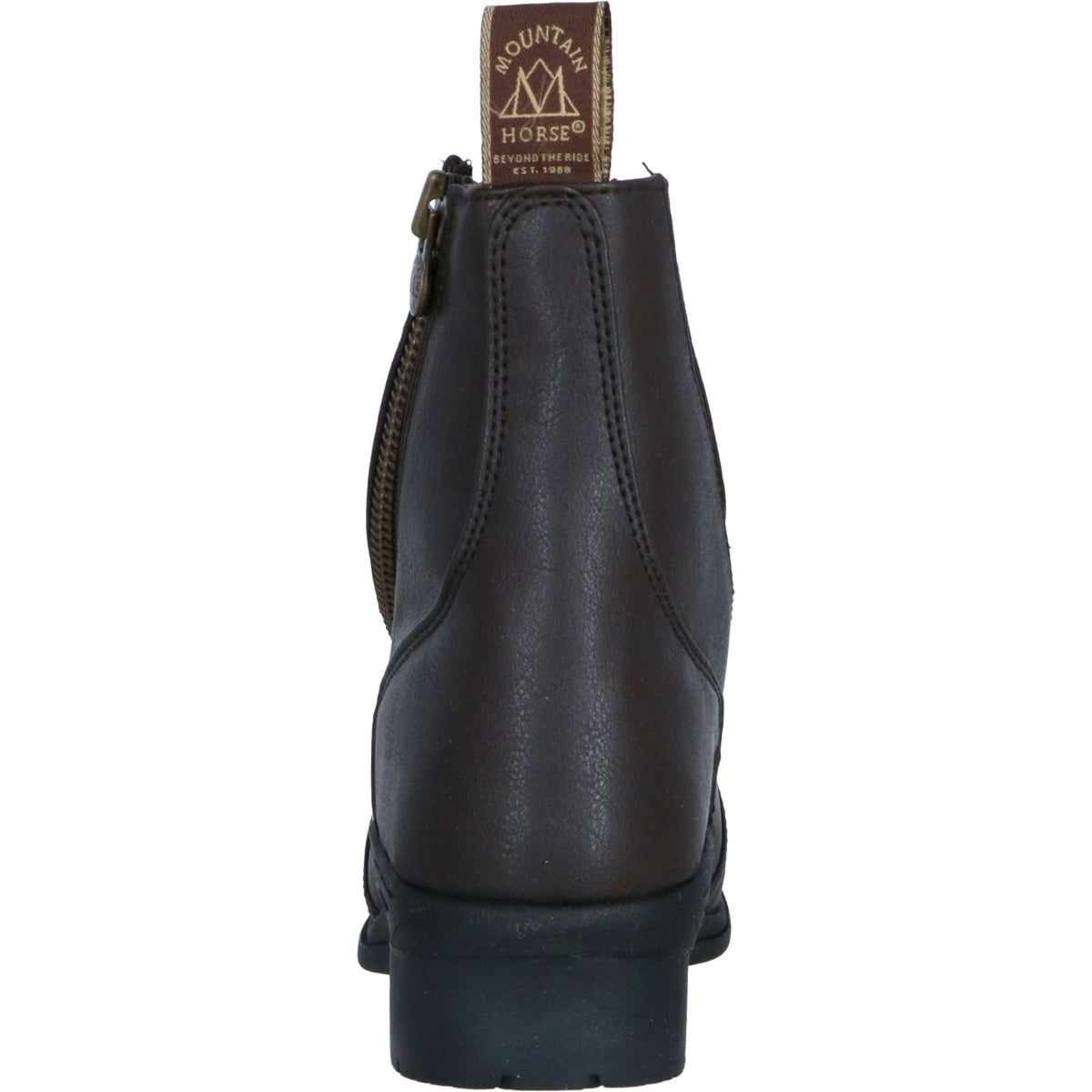 Mountain Horse Jodhpurs Veganza Side Zip Paddock Brown