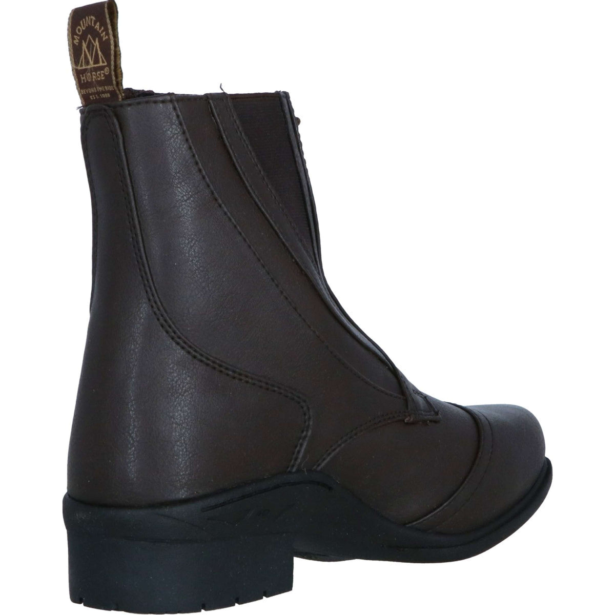 Mountain Horse Jodhpurs Veganza Side Zip Paddock Brown