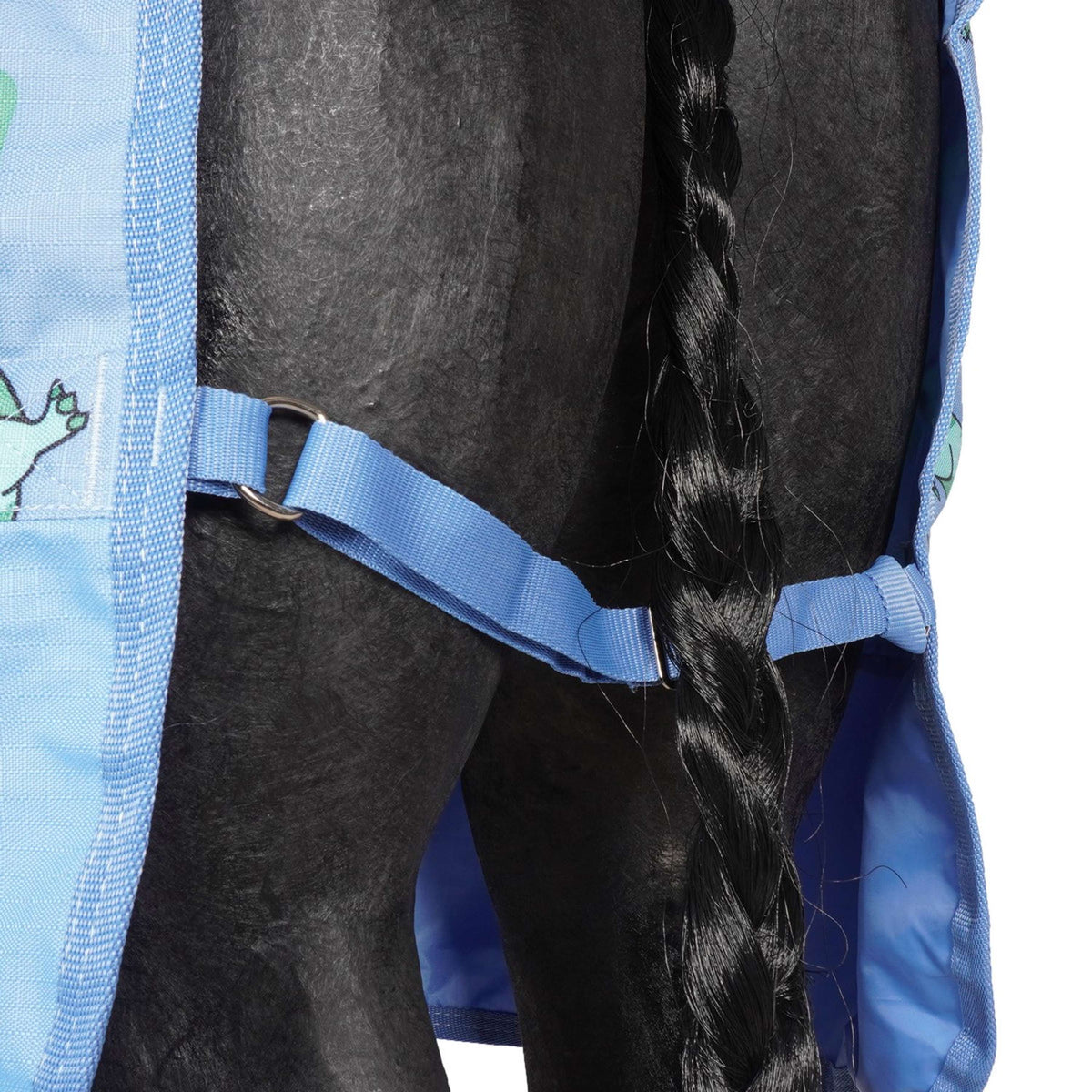 Weatherbeeta Rain Rug Saxon 600D Pony Combo Neck Lite Blue