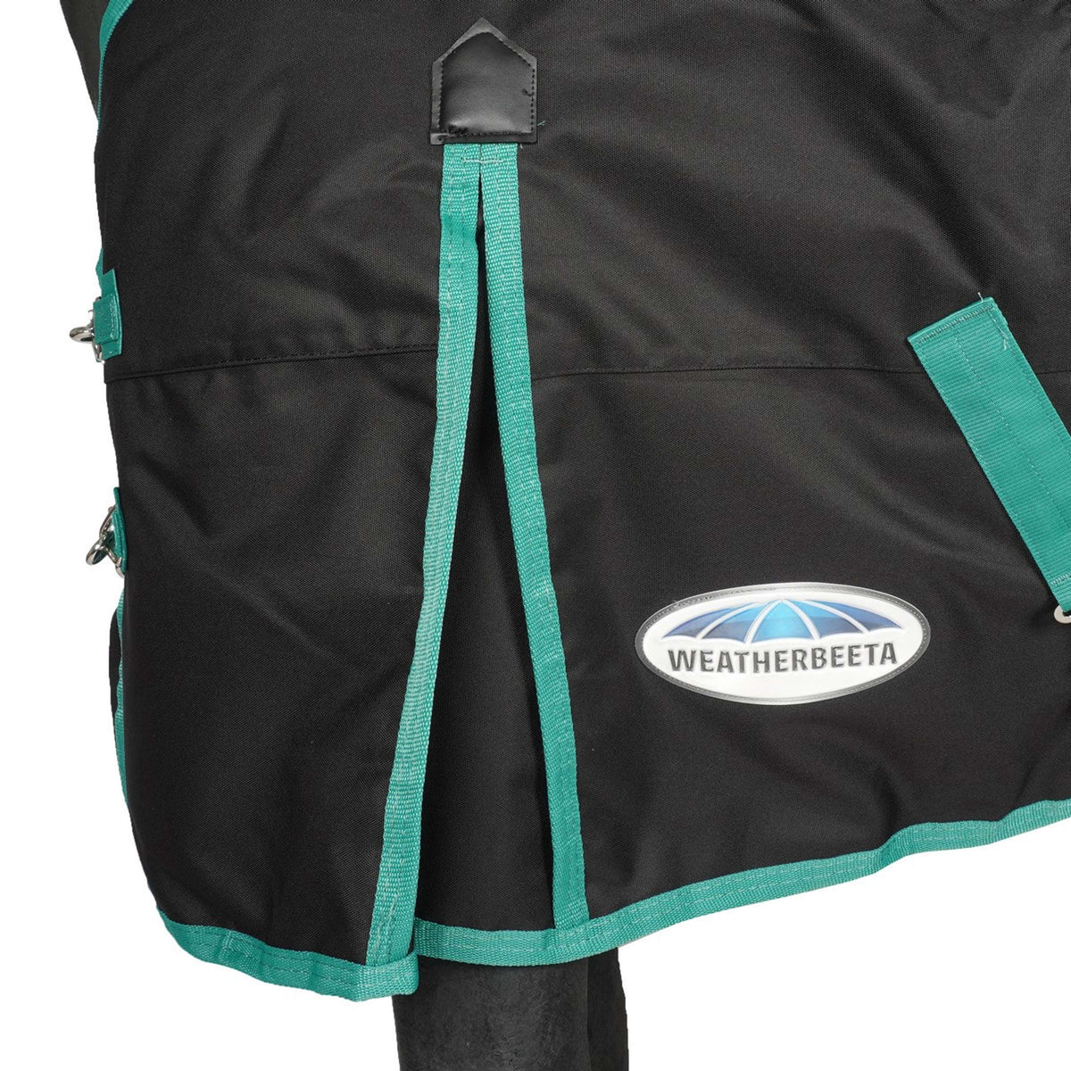 Weatherbeeta Rain Rug Standard Neck Lite Plus 900d Black/Bottle Green