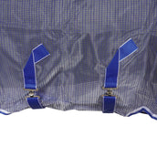 Weatherbeeta Fly Rug Comfitec Ripshield Plus Combo Neck White/Blue