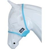 Weatherbeeta Fly Mask Comfitec Essential Mesh White/Light Blue/Purple