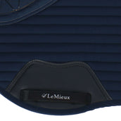 LeMieux Saddlepad Softshell Grip EuroJump Navy