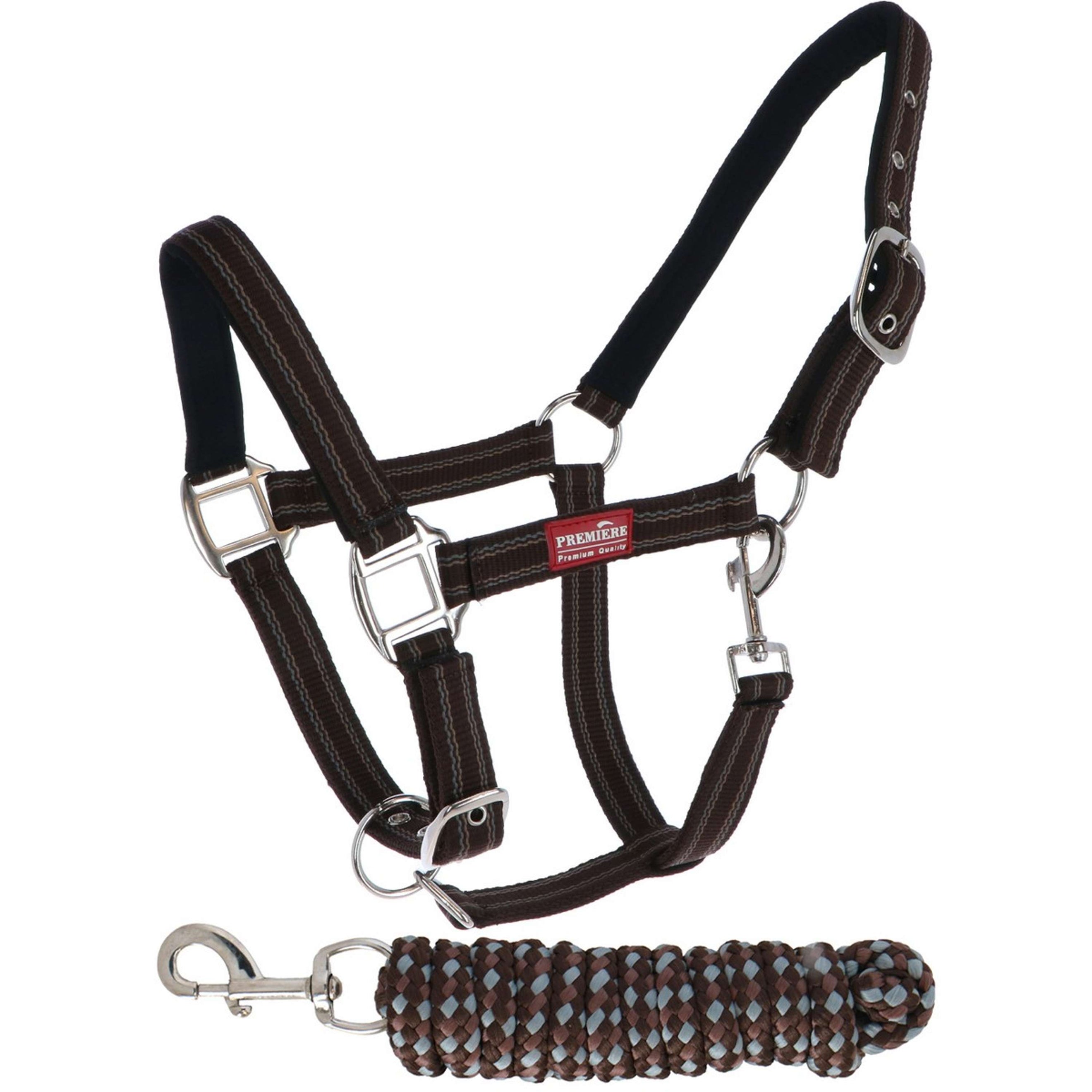 Premiere Head Collar Set with Carabiner Demitasse