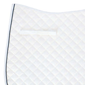 Dominick Saddlepad Dressage White/Navy