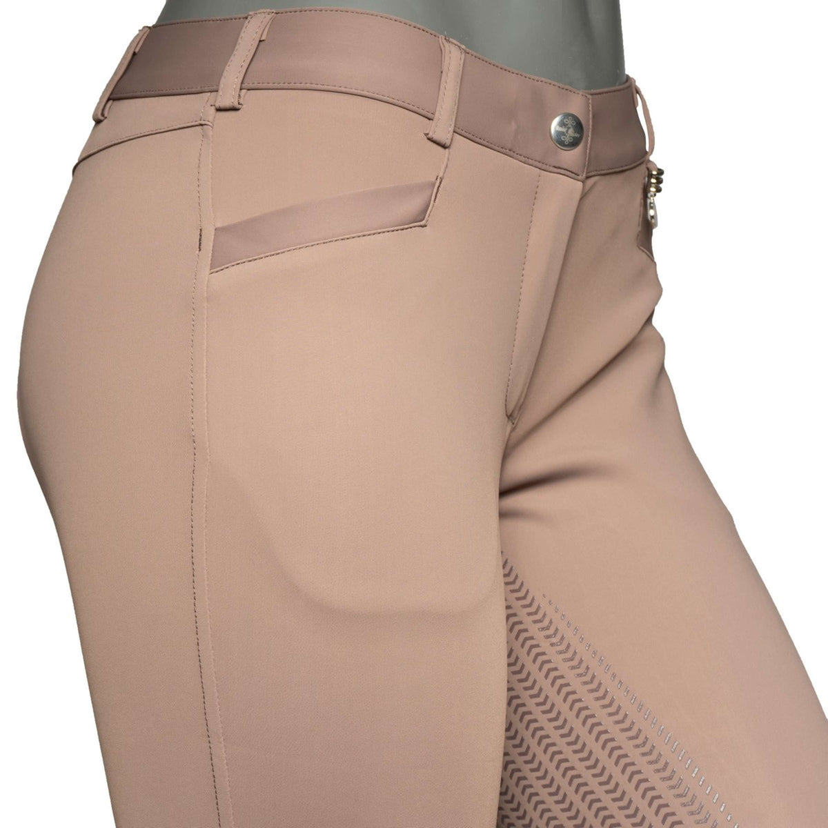 Fair Play Breeches Johanna Full Grip Grey/Taupe