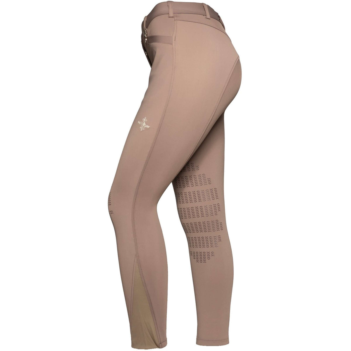 Fair Play Breeches Johanna Knee grip Grey/Taupe