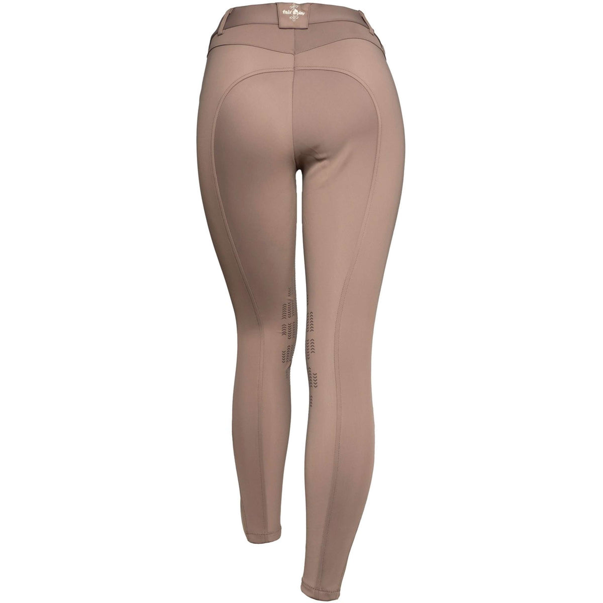 Fair Play Breeches Johanna Knee grip Grey/Taupe