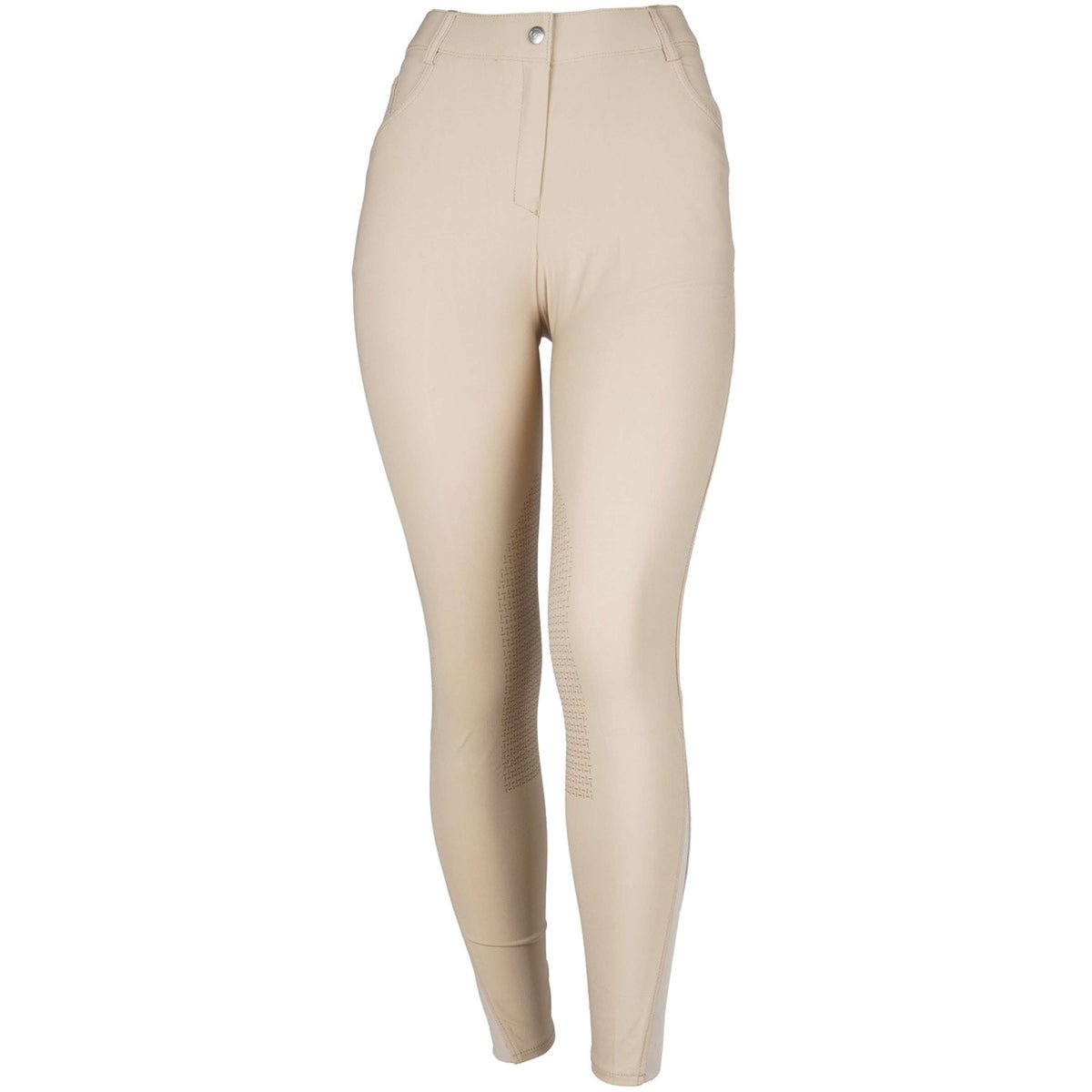 HKM Breeches Sunshine Silicon Knee Pads Beige