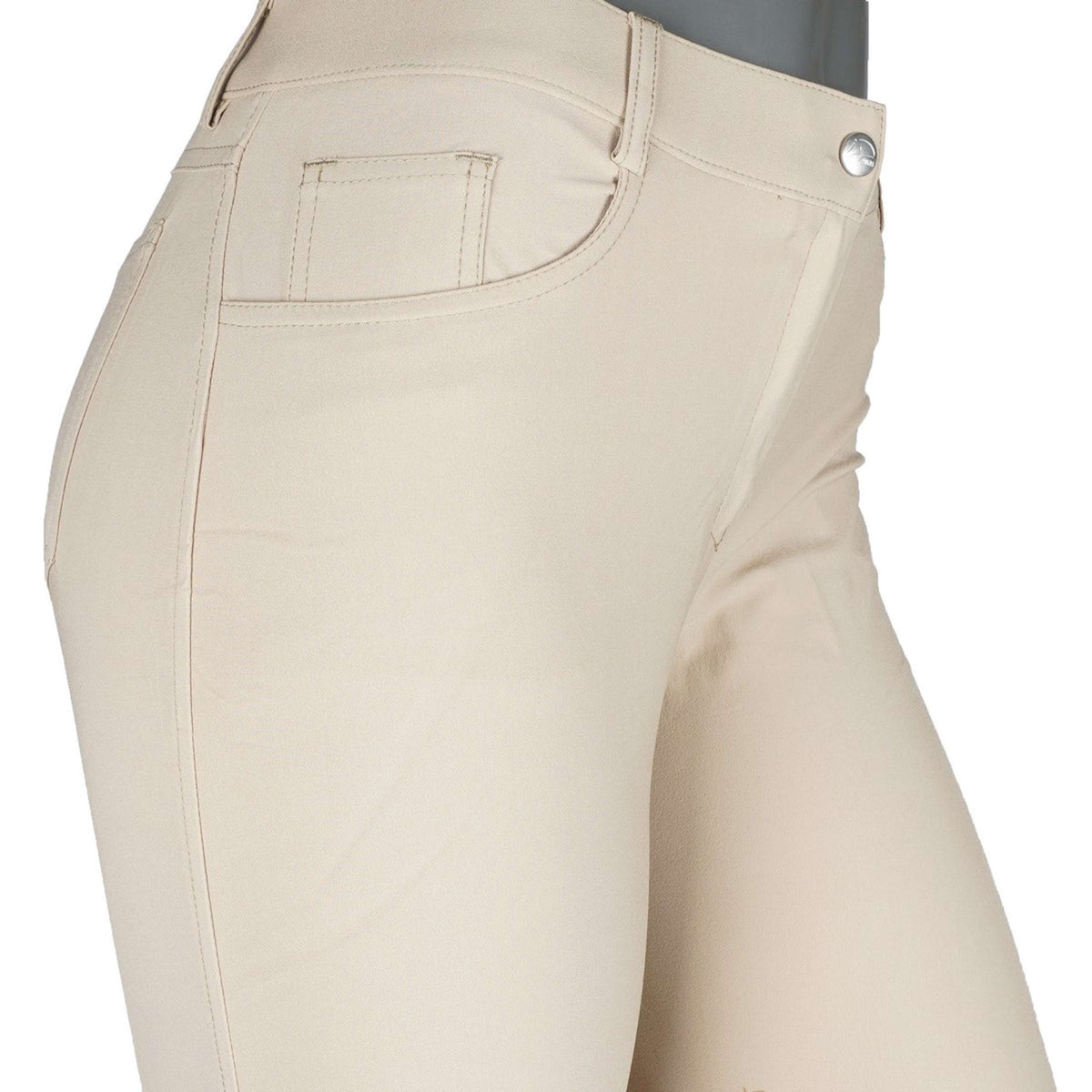 HKM Breeches Sunshine Silicon Knee Pads Beige