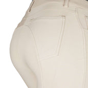 HKM Breeches Sunshine Silicon Knee Pads Beige