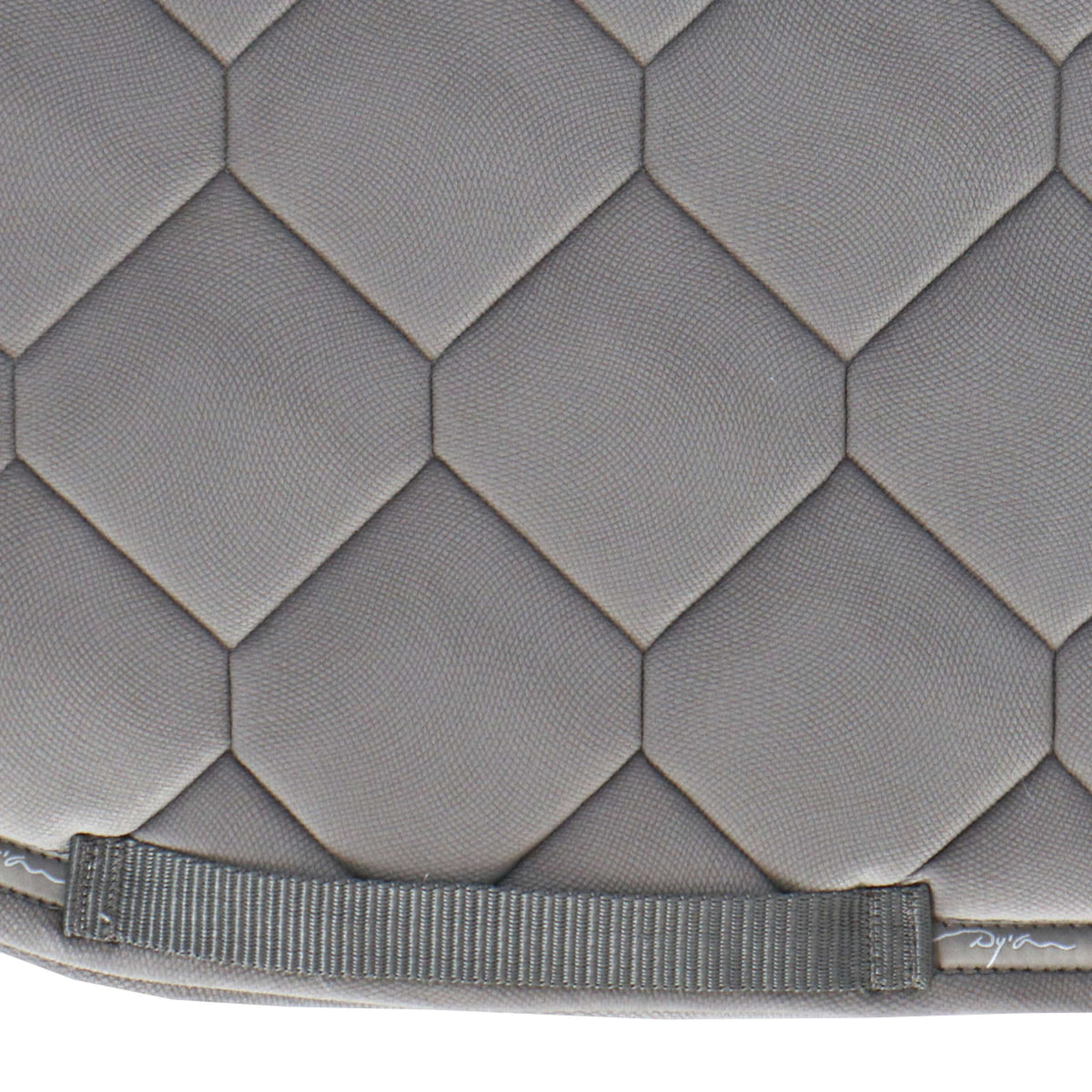 Dyon Saddlepad Curduroy Dressage Grey