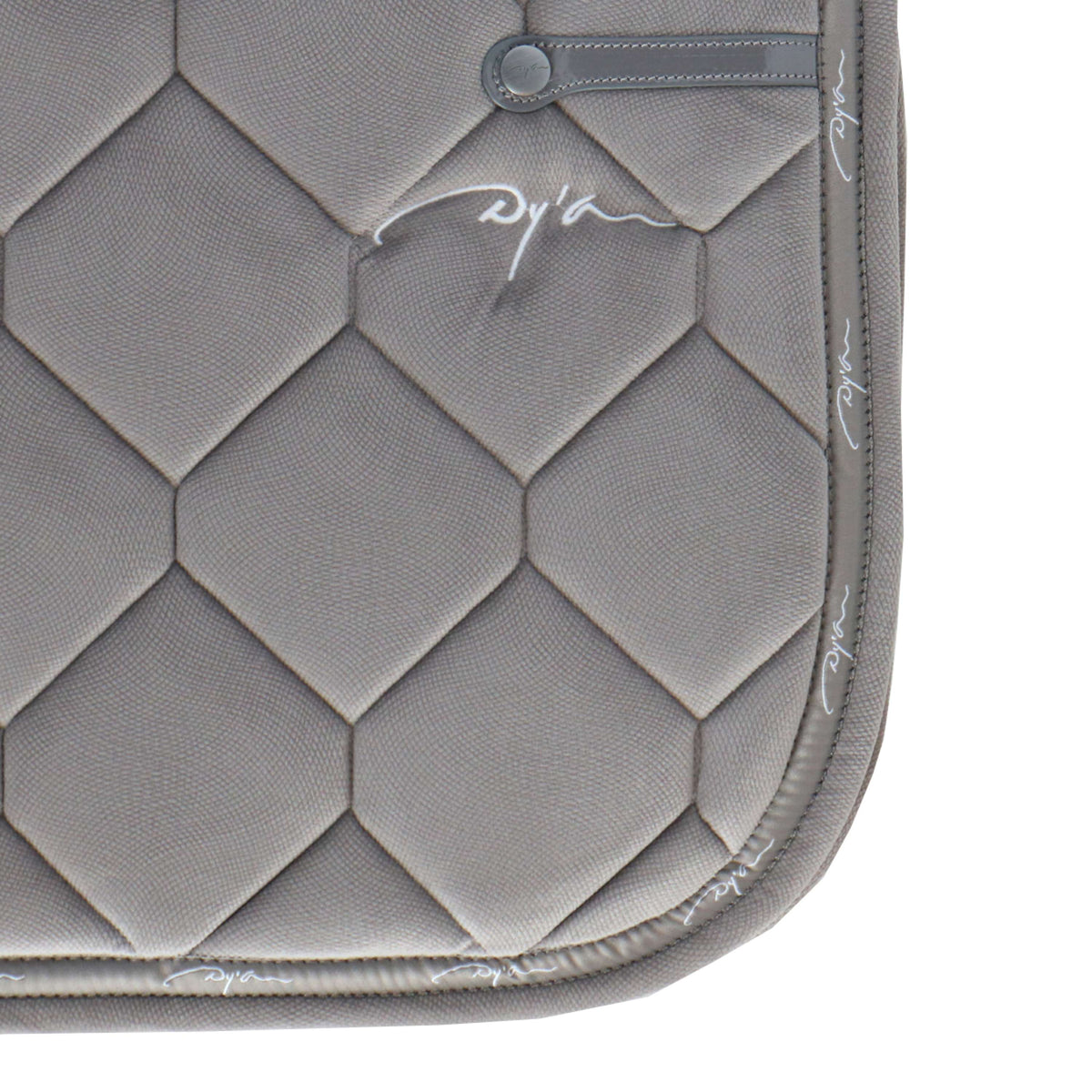 Dyon Saddlepad Curduroy Dressage Grey